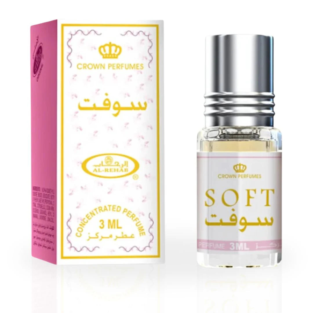 Perfume - SOFT - Sin Alcohol - Roll On- 3 ml Perfume - SOFT