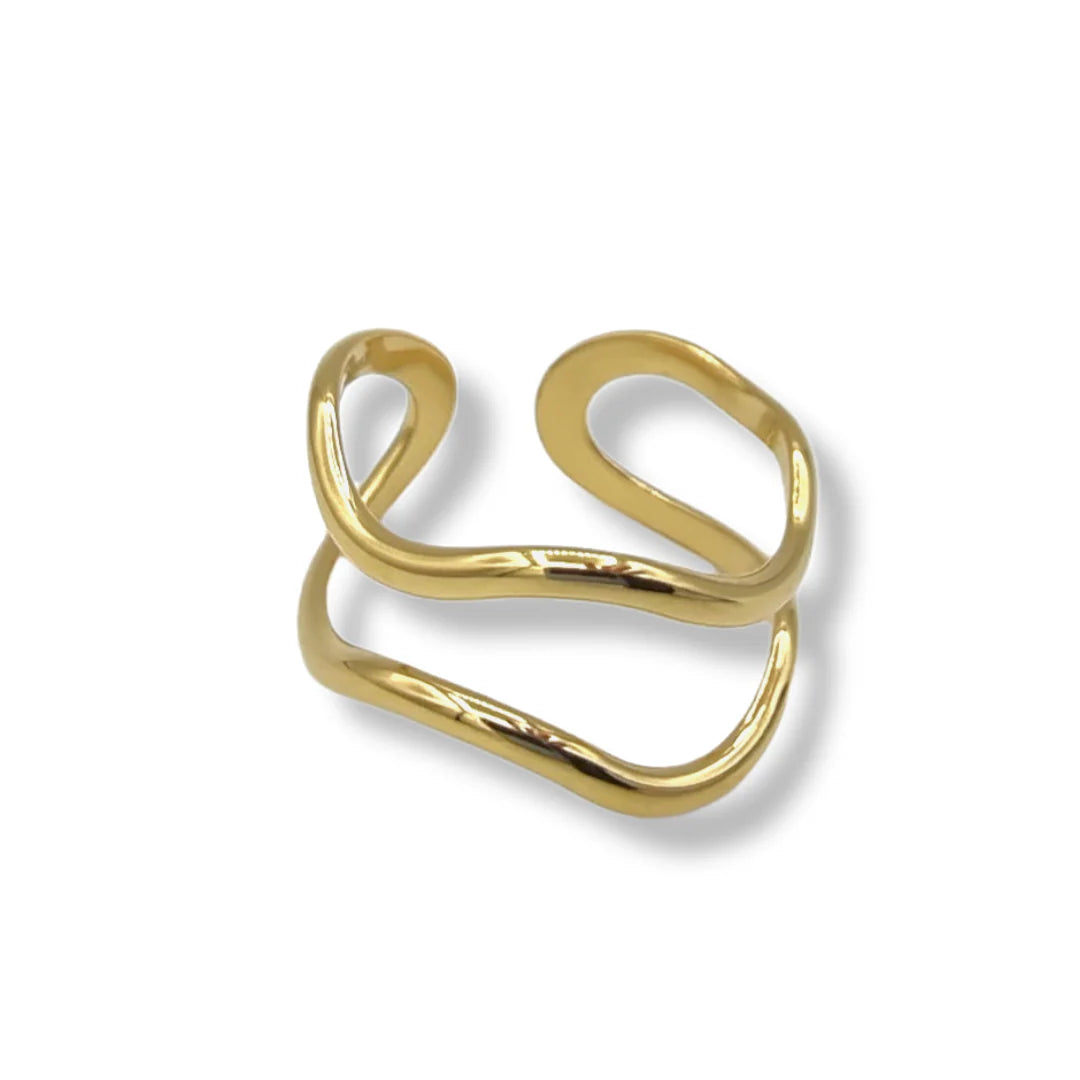 Anillo geométrico Ajustable